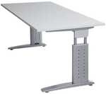 OTTO Office Premium Schreibtisch &raquo;Otto Office Line III&laquo; 160 cm grau, 160x86x80 cm