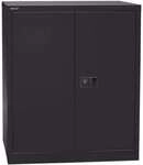 Bisley Stahlschrank mit Fl&uuml;gelt&uuml;ren &raquo;Universal&laquo; 91,4 x 100 cm schwarz,