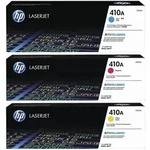 HP Druckkassetten-Set &raquo;CF411A&laquo; / &raquo;CF412A&laquo; / &raquo;CF413A&laquo; CMY blau