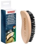 SONAX Textil-Lederb&uuml;rste Holz braun