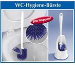 Wenko WC-Garnitur mit Randreiniger &raquo;Hygiene&laquo; &Oslash; 7,5 cm, 13.5x41.8x13.5 cm