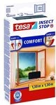 tesa Fliegengitter &raquo;Insect Stop COMFORT&laquo; 55396 f&uuml;r Fenster grau, 130 cm