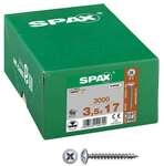 SPAX Universalschrauben Z2 R&uuml;ckwandkopf WIROX 3,5 x 17 mm 3000 St&uuml;ck