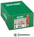 SPAX Universalschrauben Z2 R&uuml;ckwandkopf WIROX 4 x 20 mm 2000 St&uuml;ck