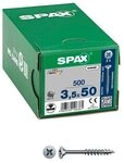 SPAX Universalschrauben Z2 Senkkopf WIROX 3,5 x 50 mm 500 St&uuml;ck