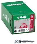SPAX Universalschrauben Z2 Halbrundkopf WIROX 4 x 25 mm 1000 St&uuml;ck