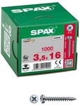 SPAX Universalschrauben Z2 Halbrundkopf WIROX 3,5 x 16 mm 1000 St&uuml;ck