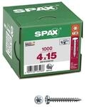 SPAX Universalschrauben T20 Halbrundkopf WIROX 4 x 15 mm 1000 St&uuml;ck