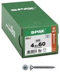 SPAX Universalschrauben T20 Senkkopf WIROX 5 x 50 mm 500 St&uuml;ck