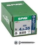 SPAX Universalschrauben Z2 Senkkopf WIROX 4,5 x 35 mm 500 St&uuml;ck