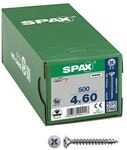 SPAX Universalschrauben Z2 Senkkopf WIROX 4 x 60 mm 500 St&uuml;ck