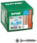 SPAX Fassadenschrauben T20 Linsensenkkopf A2 4,5 x 60 mm 100 St.