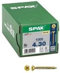 SPAX Universalschrauben Z2 Senkkopf YELLOX 4 x 30 mm 1000 St&uuml;ck