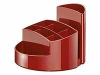 Schreibtischköcher »RONDO« rot, HAN, 14x10.9x14 cm
