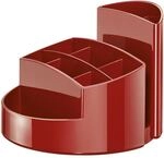 HAN Schreibtischk&ouml;cher &raquo;RONDO&laquo; rot, 14x10.9x14 cm