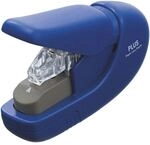 PLUS JAPAN Klammerloses Heftger&auml;t &raquo;SL-106AB&laquo; blau, 3.5x7.4x10.8 cm