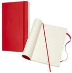 MOLESKINE Notizbuch Classic Collection kariert A5 192 Seiten scharlachrot gold