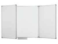 Whiteboard-Klapptafel kunststoffbeschichtet »6337084«, 150 x 100 cm weiß,...