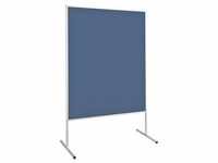 Moderationstafel »MAULstandard« Filz blau, MAUL, 191 cm