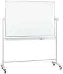 Franken Mobiles Whiteboard &raquo;ST201&laquo;, emailliert, 120 x 90 cm wei&szlig;