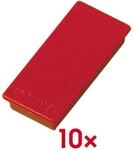 Franken Haft-/Planmagnete &raquo;HM2350&laquo; rot, 2.3x5.5 cm