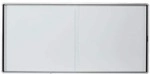 Nobo Schaukasten &raquo;1902572&laquo; 27x A4 silber, 207.2x99.5x6 cm