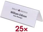 Durable Tischaufsteller 6,1 x 15 cm transparent, 15x6.1 cm