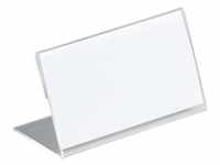 10er Pack Tischnamensschilder »100x52 mm« transparent, Durable, 10x5.2 cm