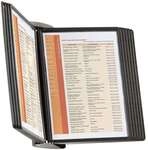 Durable Sichttafelwandhalter &raquo;Sherpa Style Wall 585401&laquo; schwarz