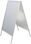 MAUL Kundenstopper A2 &raquo;MAULpublic&laquo; silber, 45x105x67.3 cm