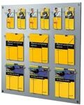 Kerkmann Wand-Prospekthalter &raquo;Focus 6201&laquo; silber, 75x100x3.3 cm