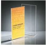 Sigel Tischaufsteller TA224 transparent, 10.5x21.2x6.5 cm