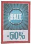 Durable Info-Rahmen DIN A4 &raquo;Duraframe 4872&laquo; selbstklebend mit Magnetdeckel rot,