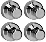 MAUL Neodym Kegelmagnete &Oslash; 2,0 x 2,3 cm 4 St&uuml;ck silber