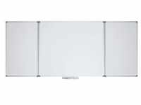 Whiteboard-Klapptafel kunststoffbeschichtet »6458284«, 300 x 100 cm weiß,...