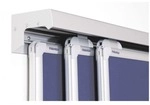 Franken Tafel-Schienensystem &raquo;PRO PSS8500&laquo; 500 x 8 cm silber silber