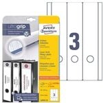 Avery Zweckform Selbstklebende Ordnerr&uuml;cken-Etiketten wei&szlig;, 8 cm