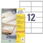 Avery Zweckform 1200er-Pack Universal Klebeetiketten &raquo;LR3424&laquo; wei&szlig;