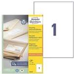 Avery Zweckform 100er-Pack Universal Klebeetiketten &raquo;LR3478&laquo; wei&szlig;