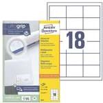 Avery Zweckform 1800er-Pack Universal Klebeetiketten &raquo;3671&laquo; wei&szlig;