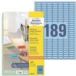 Avery Zweckform 3780er-Pack Farbige Etiketten blau