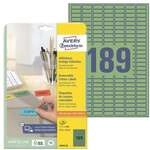 Avery Zweckform 3780er-Pack Farbige Etiketten gr&uuml;n