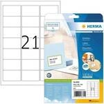 Herma Universaletiketten &raquo;8632&laquo; permanent wei&szlig; 63,5 x 38,1 mm 210 St&uuml;ck wei&szlig;,