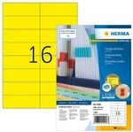 Herma 1600x Universaletiketten - 105 x 37 mm - gelb gelb