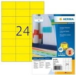 Herma 2400er-Pack farbige Etiketten gelb