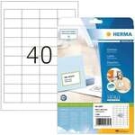 Herma Universaletiketten &raquo;4357&laquo; permanent wei&szlig; 48,5 x 25,4 mm 1000 St&uuml;ck wei&szlig;,