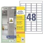 Avery Zweckform Papieretiketten extra stark haftend permanent wei&szlig; 45,8x21,2 mm 960