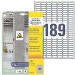 Avery Zweckform Papier-Etiketten &raquo;L7871-20&laquo; stark haftend 25,4 x 10 mm wei&szlig;