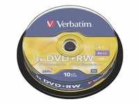 DVD-Rohlinge »DVD+RW« 10er-Spindel silber, Verbatim