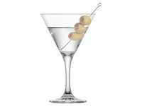 6x Martini Cocktailglas »Mondial« 275 ml transparent, Zwiesel Glas, 17 cm